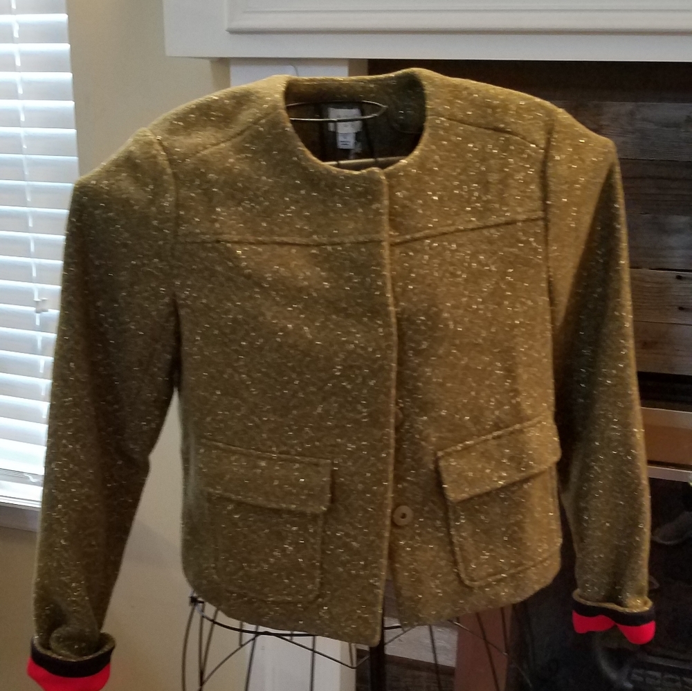 A New Day Blazer olive green with tags